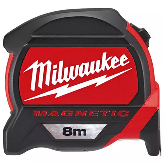 Milwaukee 8 m / 27 Magnetic Measure Tape 4932464600 - MonkeyTools