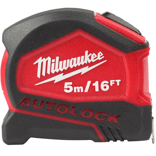 Milwaukee Autolock Tape Measure 5m/16ft 4932464665 - MonkeyTools