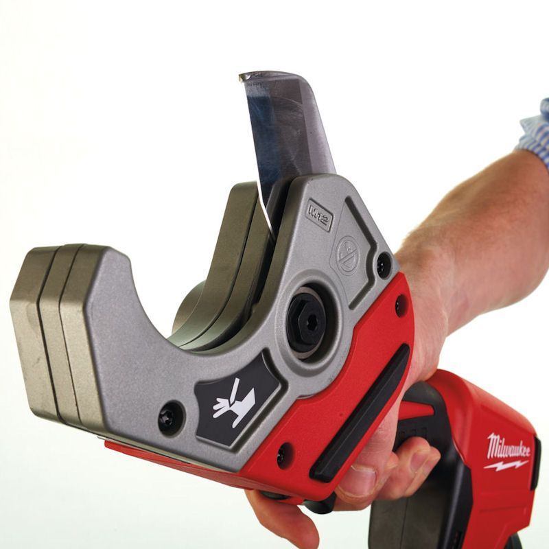 Milwaukee C12 PPC-0 12V PVC Pipe Cutter with 1 x 2.0Ah Battery & Charger - MonkeyTools