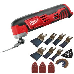 Milwaukee C12MT-0 M12 12V Sub Compact Multi-Tool with 39 pieces Accessories Set - MonkeyTools