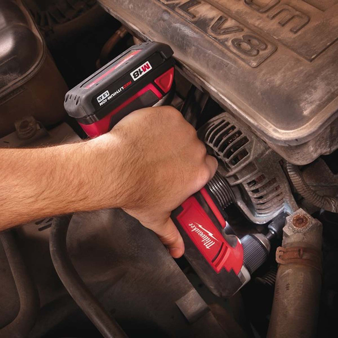 Milwaukee C18RAD-0 18V Angle Drill Driver with 1 x 5.0Ah Battery & Charger - MonkeyTools
