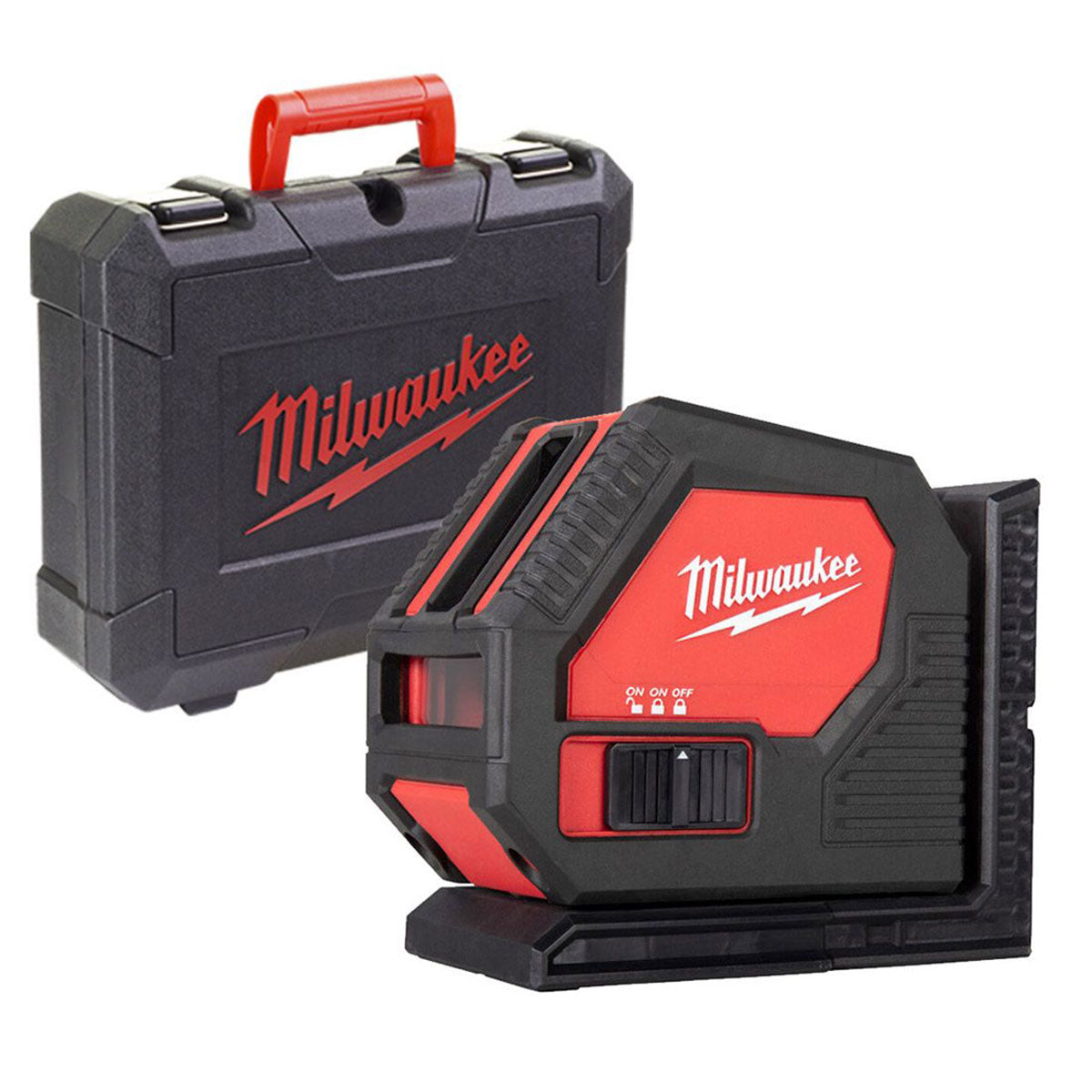 Milwaukee CLL-C Green Cross Line Laser With Case 4933478753 - MonkeyTools
