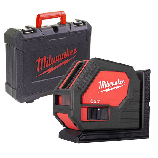 Milwaukee CLL-C Green Cross Line Laser With Case 4933478753 - MonkeyTools