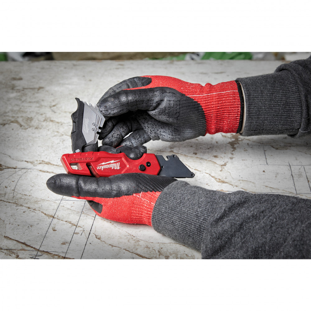 Milwaukee Fastback Flip Utility Knife with Blade Compartment 4932471358 - MonkeyTools