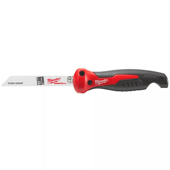 Milwaukee Folding Drywall Plaster Jab Saw with Rubber Mold Grip 48220305 - MonkeyTools