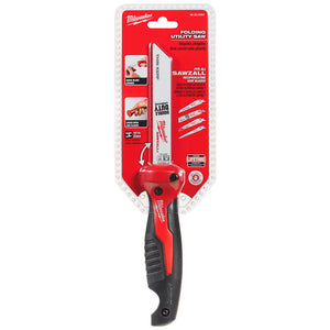 Milwaukee Folding Drywall Plaster Jab Saw with Rubber Mold Grip 48220305 - MonkeyTools