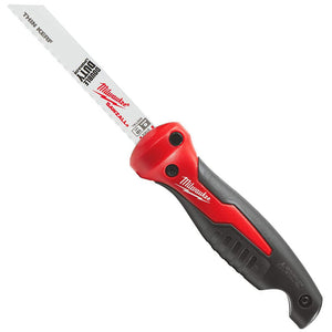 Milwaukee Folding Drywall Plaster Jab Saw with Rubber Mold Grip 48220305 - MonkeyTools