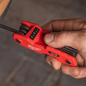 Milwaukee Imperial Folding Hex Key Set 9 Piece 4932493614 - MonkeyTools