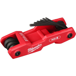 Milwaukee Imperial Folding Hex Key Set 9 Piece 4932493614 - MonkeyTools