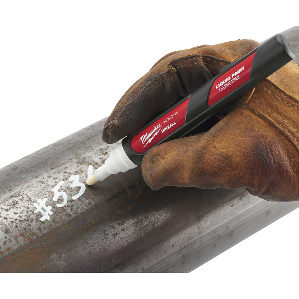 Milwaukee INKZAL White Paint Marker 48223711 - MonkeyTools