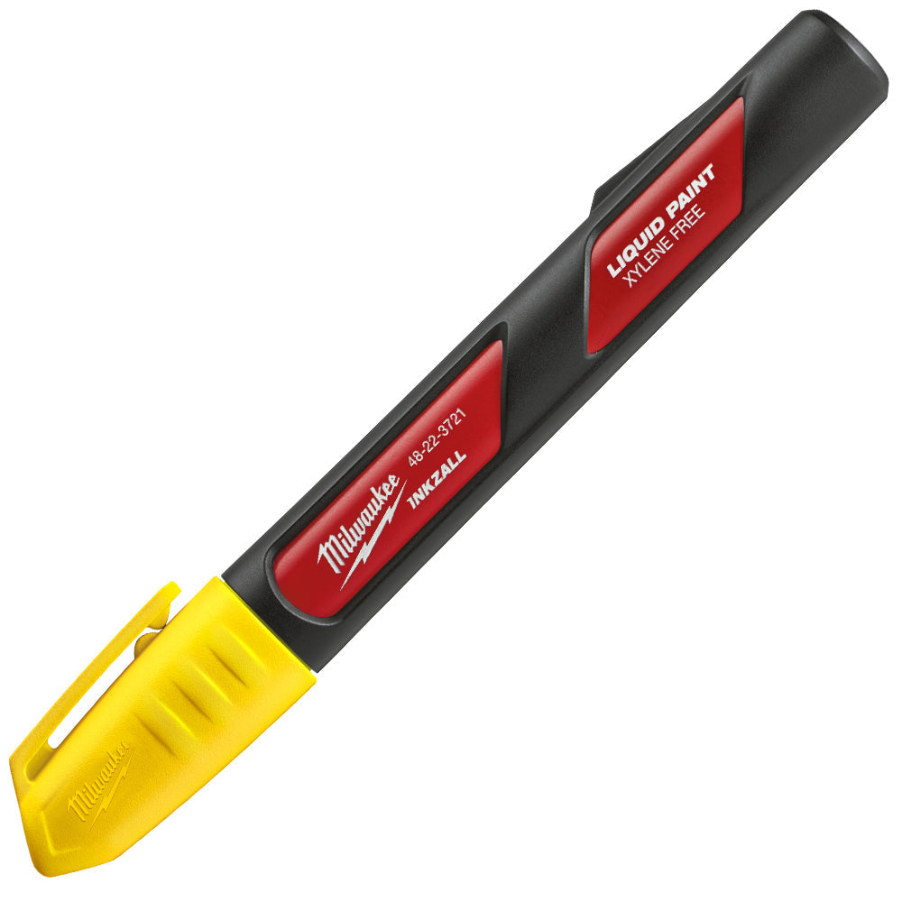 Milwaukee INKZAL Yellow Paint Marker 48223721 - MonkeyTools