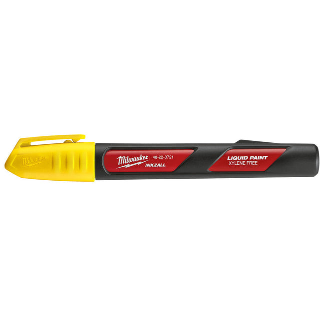 Milwaukee INKZAL Yellow Paint Marker 48223721 - MonkeyTools