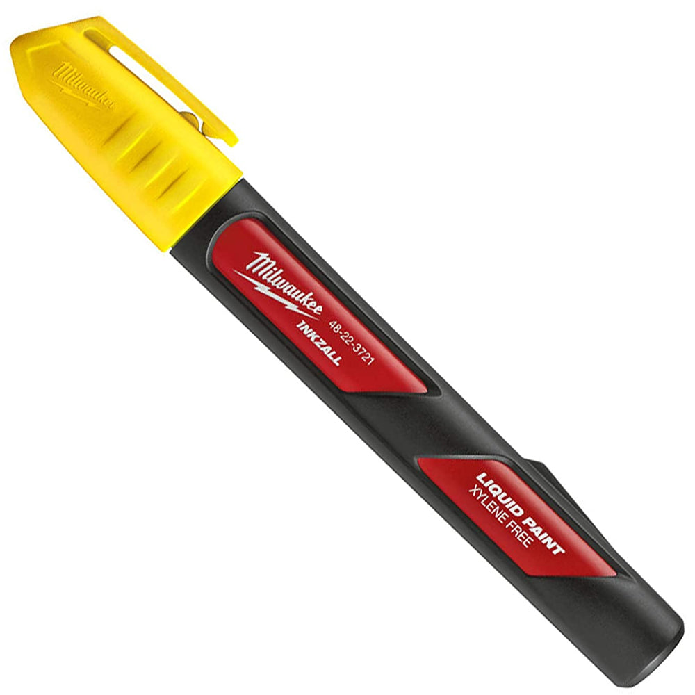 Milwaukee INKZAL Yellow Paint Marker 48223721 - MonkeyTools