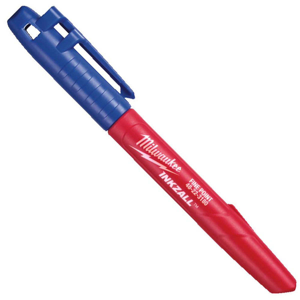 Milwaukee INKZALL Fine Point Marker - Blue 4932492126 - MonkeyTools
