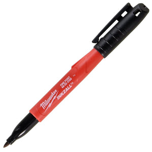 Milwaukee Inkzall Jobsite Chisel Point Marker Pen Black 48223103 - MonkeyTools