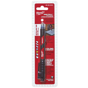 Milwaukee  INKZALL Jobsite Fine Point Black Marker With Stylus 48223101 - MonkeyTools