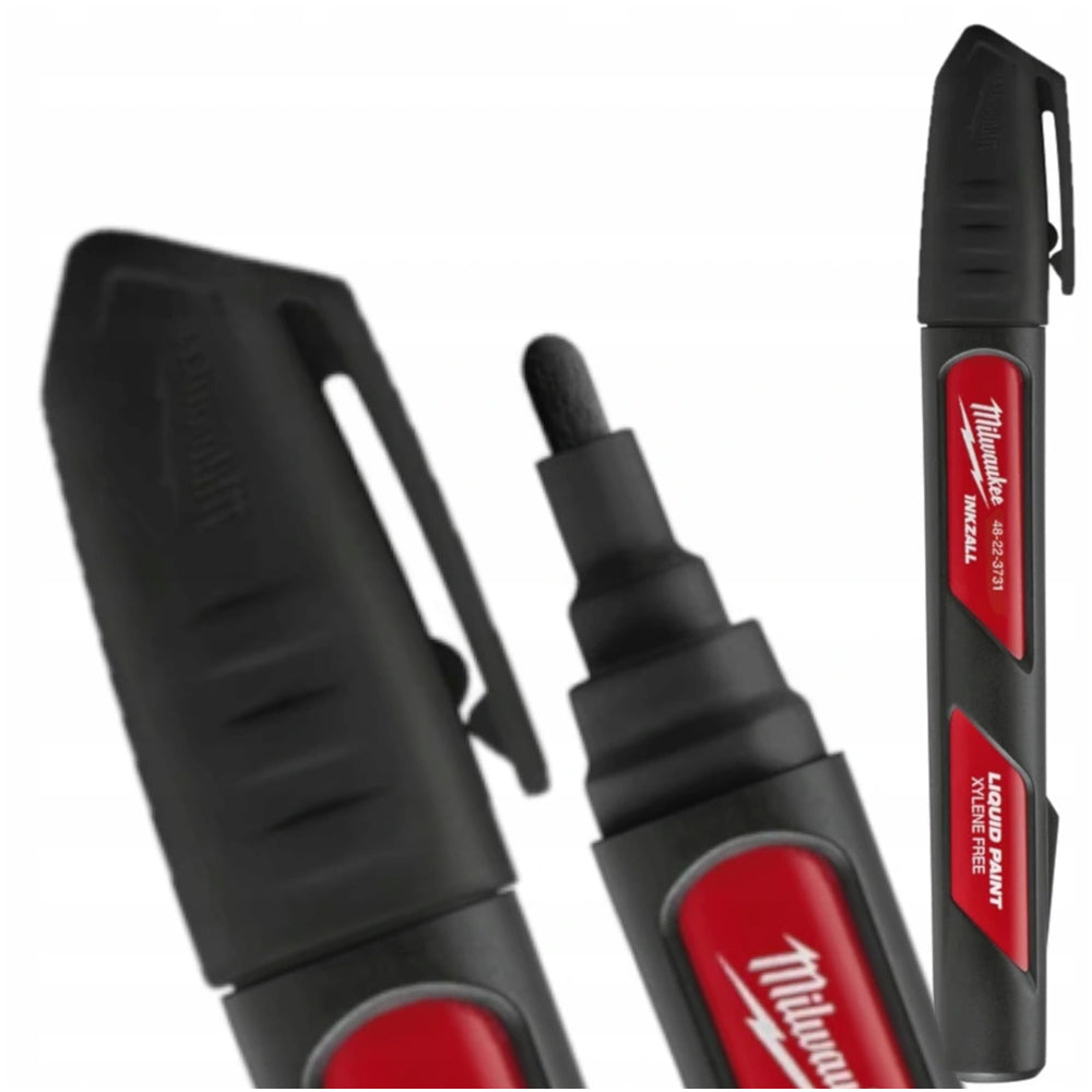 Milwaukee Inkzall Liquid Black Paint Marker 48223731 - MonkeyTools