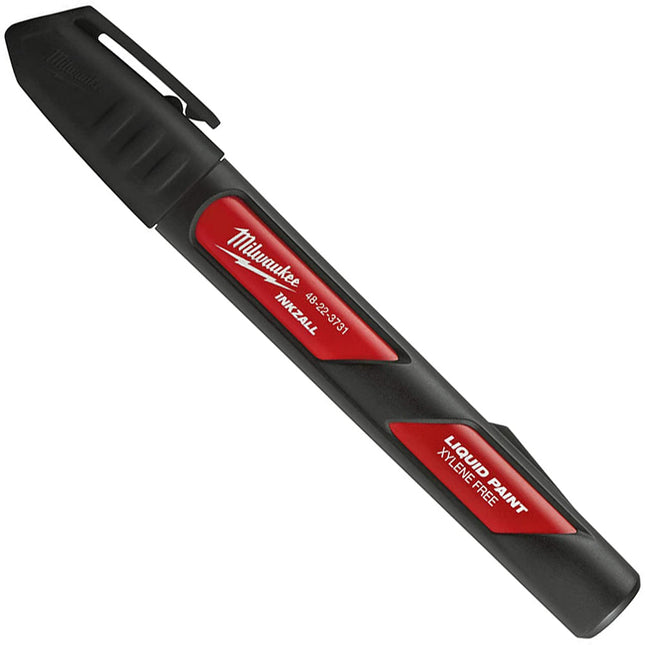 Milwaukee Inkzall Liquid Black Paint Marker 48223731 - MonkeyTools