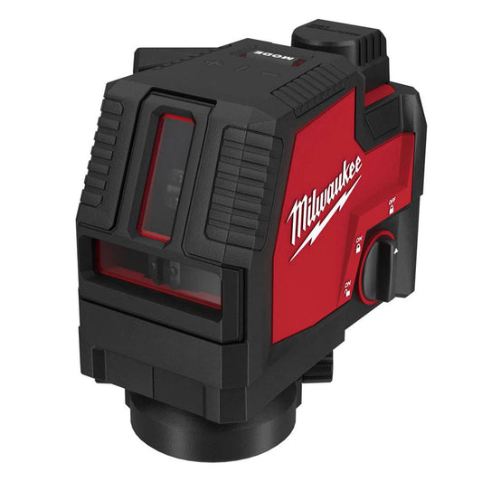 Milwaukee L4CLL-301C Green Cross Line Laser Level With Case 4933478243 - MonkeyTools