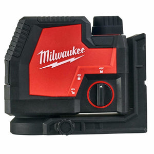 Milwaukee L4CLLP-301C Green Cross Line Laser with Plumb Points 4933478244 - MonkeyTools