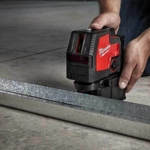 Milwaukee L4CLLP-301C Green Cross Line Laser with Plumb Points 4933478244 - MonkeyTools