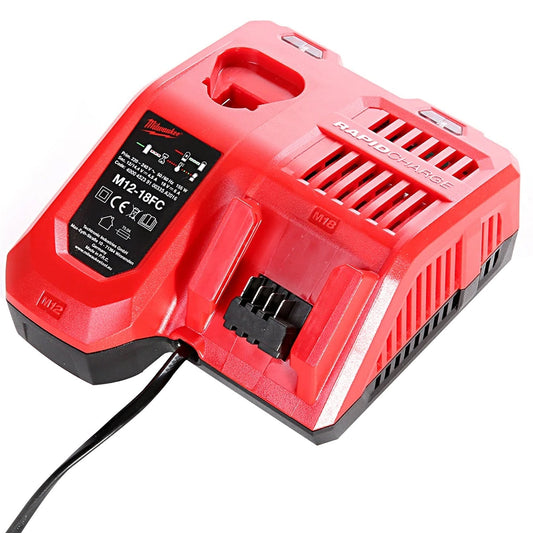 Milwaukee M12-18FC 12-18V Li-ion Multi Voltage Fast Charger 4932451080 - MonkeyTools