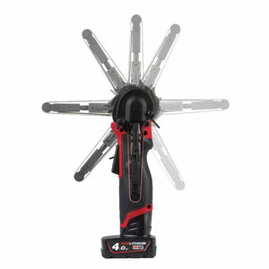 Milwaukee M12 FBFL10-0 12V Fuel Brushless 10mm Band File with 1 x 2.0Ah Battery & Charger - MonkeyTools