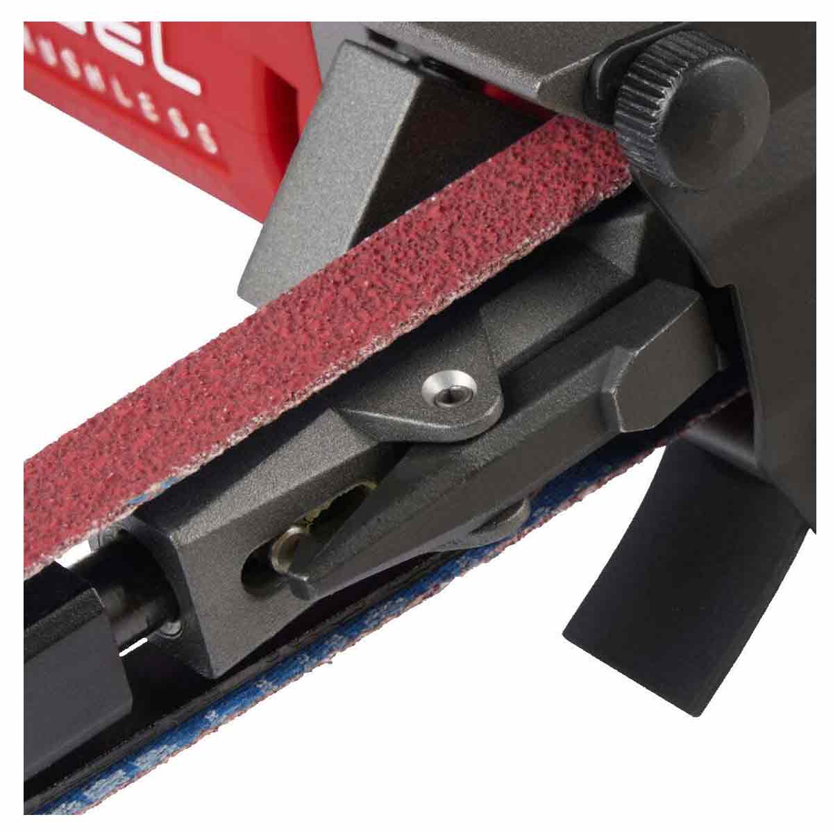 Milwaukee M12 FBFL10-0 12V Fuel Brushless 10mm Band File with 1 x 2.0Ah Battery & Charger - MonkeyTools
