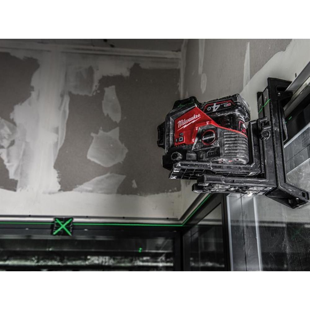 Milwaukee M123PL-0C 12V 360° 3-Plane Green Laser with Case 4933478103 - MonkeyTools