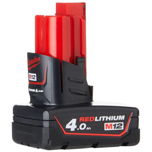 Milwaukee M12B4 12V Li-ion 4.0Ah Battery 4932430065 - MonkeyTools