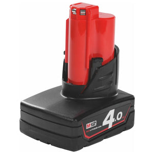 Milwaukee M12B4 12V Li-ion 4.0Ah Battery 4932430065 - MonkeyTools