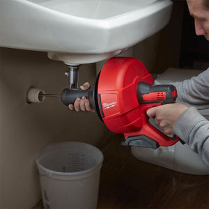 Milwaukee M12BDC8-0C 12V 8mm Drain Cleaner with 2 x 4.0Ah Battery & Charger - MonkeyTools