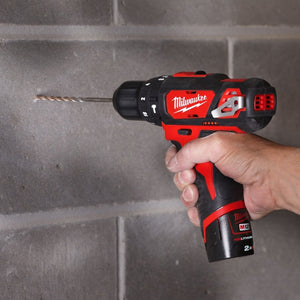 Milwaukee M12BPD-0 12V Combi Hammer Drill with 1 x 2.0Ah Battery & Charger - MonkeyTools