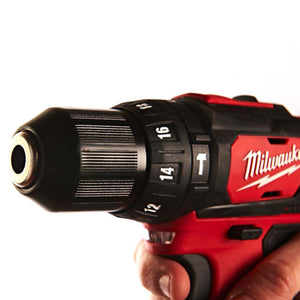 Milwaukee M12BPD-202C 12V Combi Drill with 2 x 2.0Ah Batteries Charger & Case 4933443889 - MonkeyTools