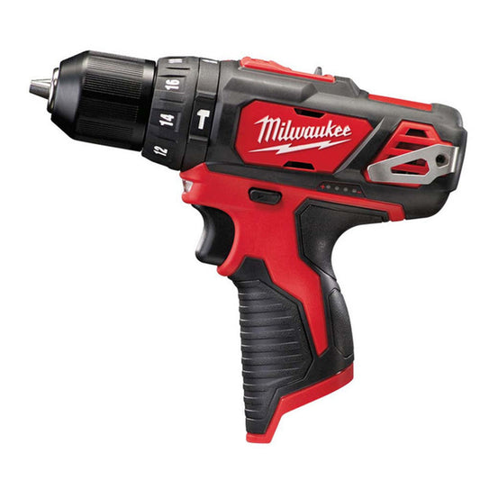 Milwaukee M12BPD-202C 12V Combi Drill with 2 x 2.0Ah Batteries Charger & Case 4933443889 - MonkeyTools