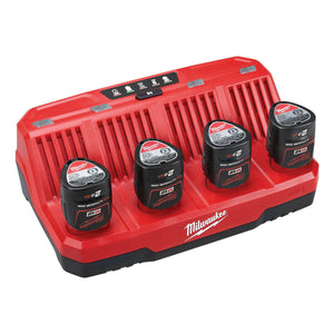 Milwaukee M12C4 12V 4 Bay Charger 4932430555 - MonkeyTools