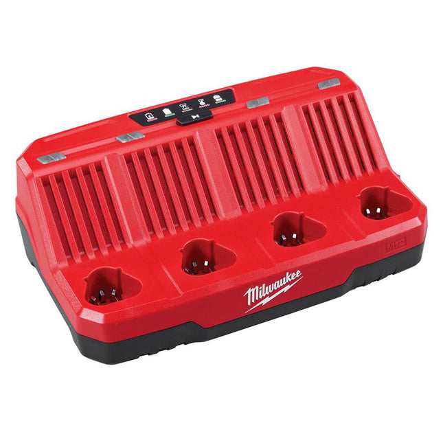 Milwaukee M12C4 12V 4 Bay Charger 4932430555 - MonkeyTools