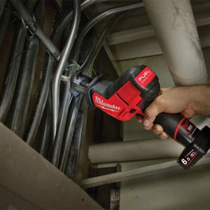 Milwaukee M12CHZ-0 12V Fuel Brushless HackZall Reciprocating Saw with 1 x 2.0Ah Battery & Charger - MonkeyTools