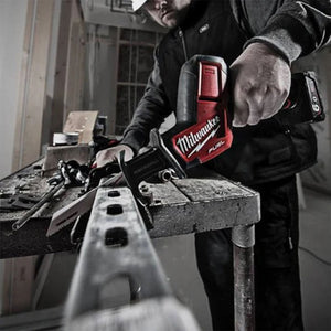 Milwaukee M12CHZ-0 12V Fuel Brushless HackZall Reciprocating Saw with 1 x 2.0Ah Battery & Charger - MonkeyTools