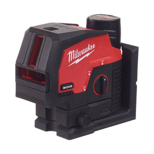 Milwaukee M12CLLP-0 12V Green Cross Line 2 Plane Laser 360° Case with 1 x 2.0Ah Battery & Charger - MonkeyTools