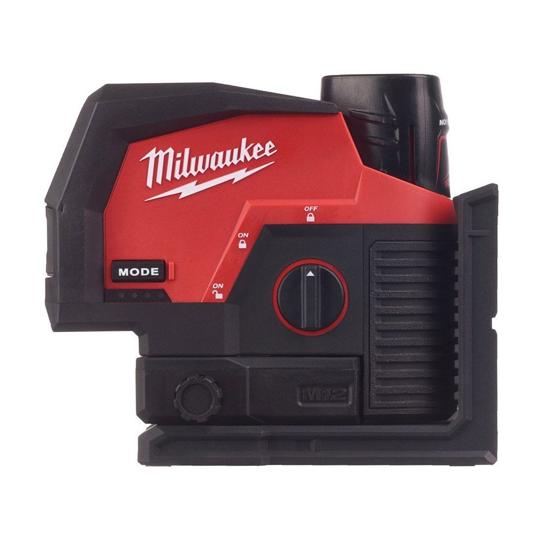 Milwaukee M12CLLP-0 12V Green Cross Line 2 Plane Laser 360Â° with Case 4933478101 - MonkeyTools