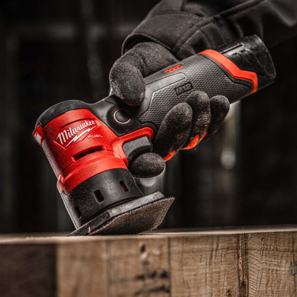 Milwaukee M12FDSS-0B 12V Cordless Brushless Spot Sander Body with Tool Bag 4933479680 - MonkeyTools