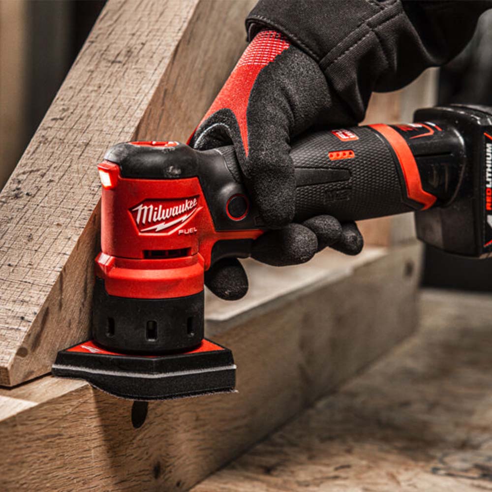 Milwaukee M12FDSS-0B 12V Cordless Brushless Spot Sander Body with Tool Bag 4933479680 - MonkeyTools