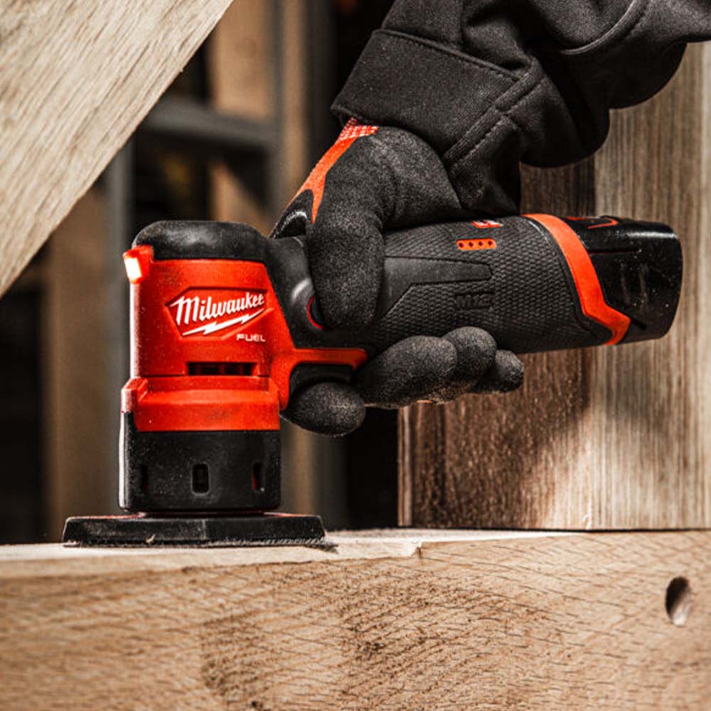 Milwaukee M12FDSS-0B 12V Cordless Brushless Spot Sander Body with Tool Bag 4933479680 - MonkeyTools