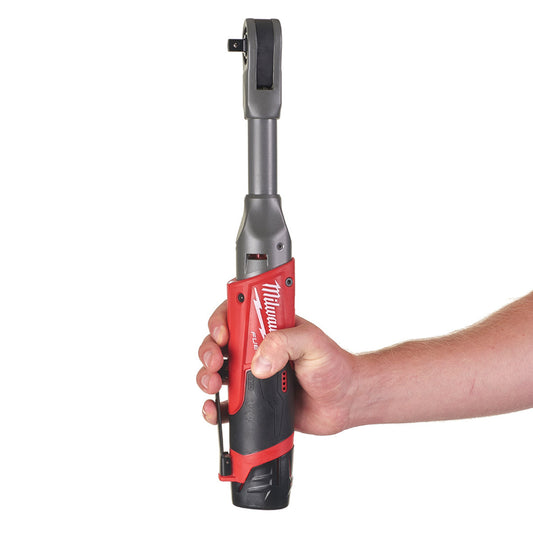 Milwaukee M12FIR38LR-0 12V FUEL Brushless Long Reach 3/8in Ratchet 1/4in Adaptor Body Only 4933471500 - MonkeyTools
