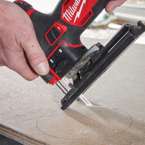 Milwaukee M12FJS-422X 12V 240v Fuel Brushless Jigsaw with 4.0Ah/2.0Ah Batteries Charger & Case 4933493349 - MonkeyTools
