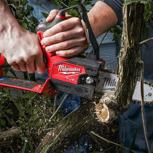 Milwaukee M12FPP2OP1-602 12V Hatchet Pruning Saw & Blower Kit with 2 x 6.0 Ah Batteries & Charger 4933492139 - MonkeyTools