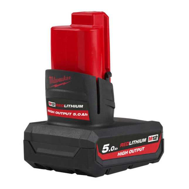Milwaukee M12HB5 12V Li-ion 5.0Ah Battery 4932480165 - MonkeyTools