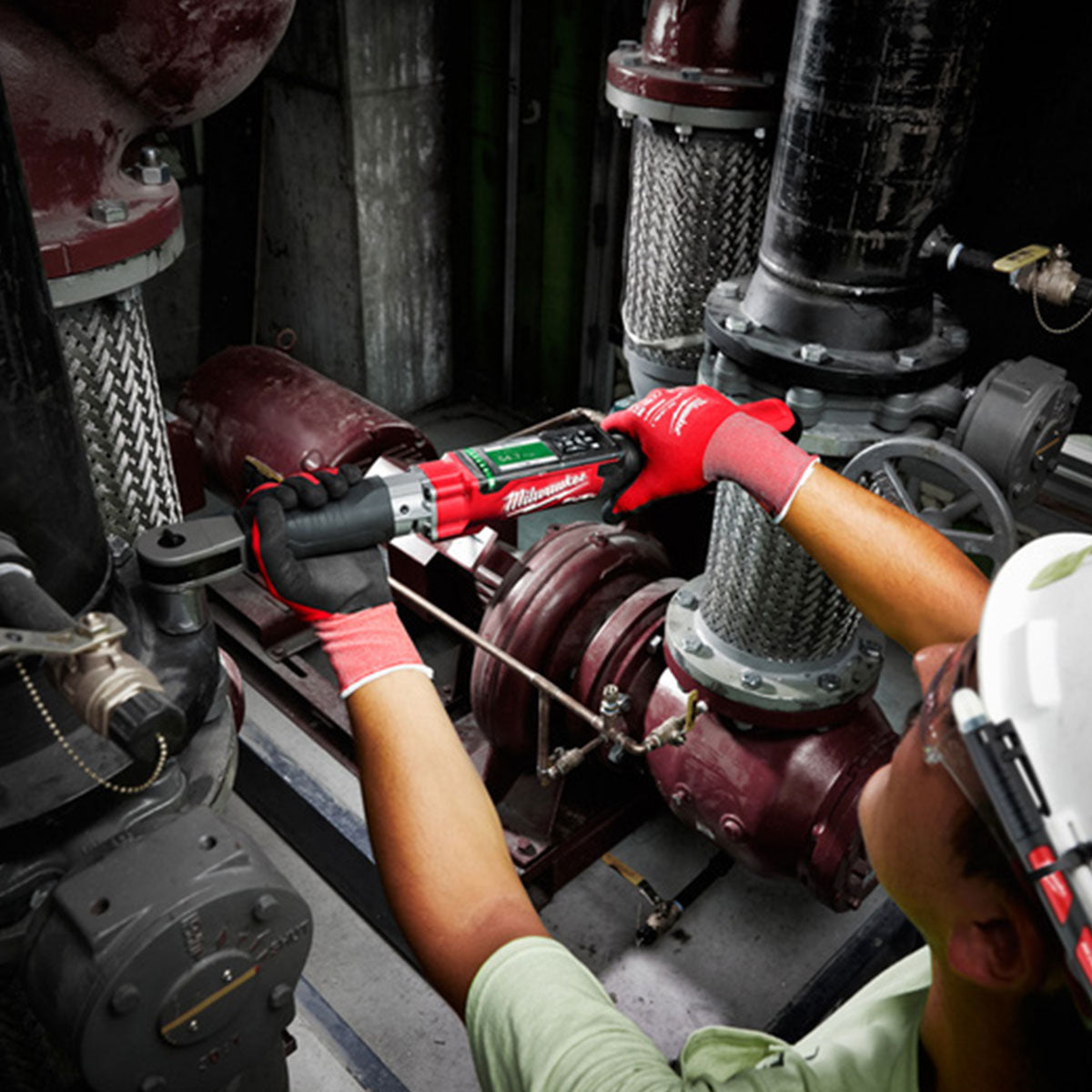 Milwaukee M12ONEFTR12-0C 12V FUEL ONE-KEY Brushless 1/2" Digital Impact Torque Wrench Body Only with Case 4933464969 - MonkeyTools