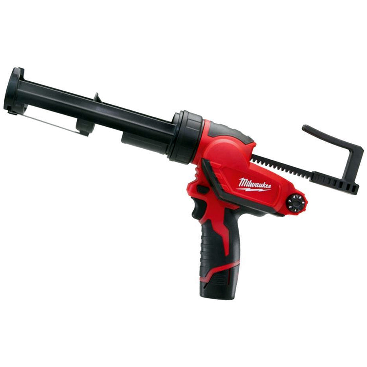 Milwaukee M12PCG310C-201B 12V 310ml Caulking Gun with 1 x 2.0Ah Battery, Charger & Bag 4933448763 - MonkeyTools